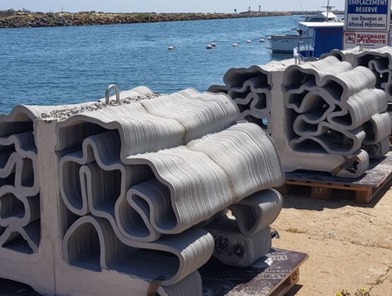 Man made coral reefs
