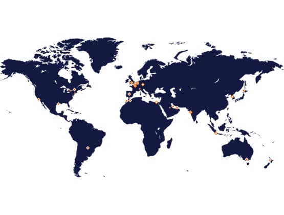 World map - CyBe World map - CyBe