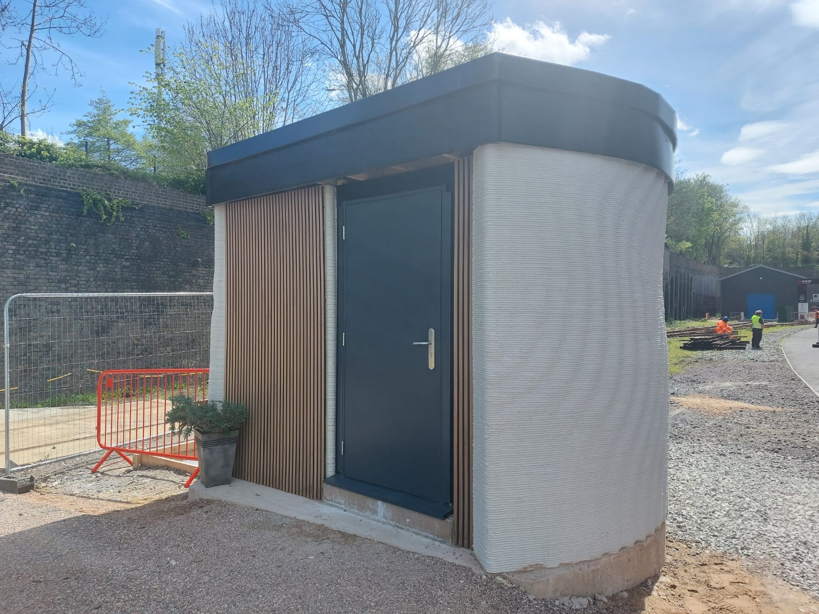 3D Printed Toilet Pod