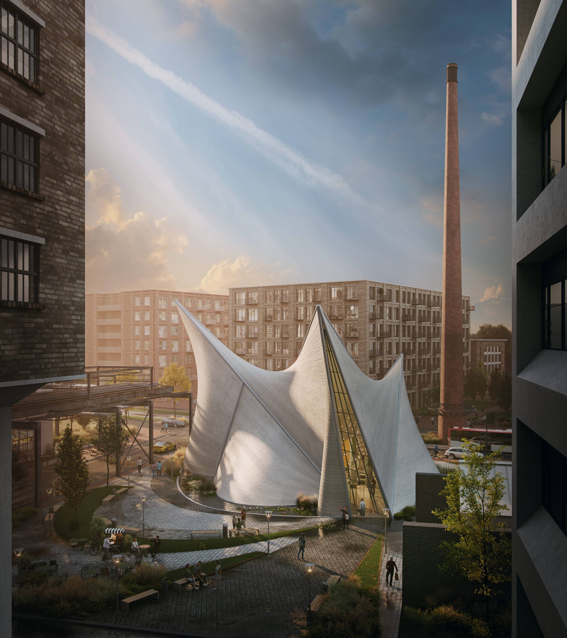 herbouw philips paviljoen